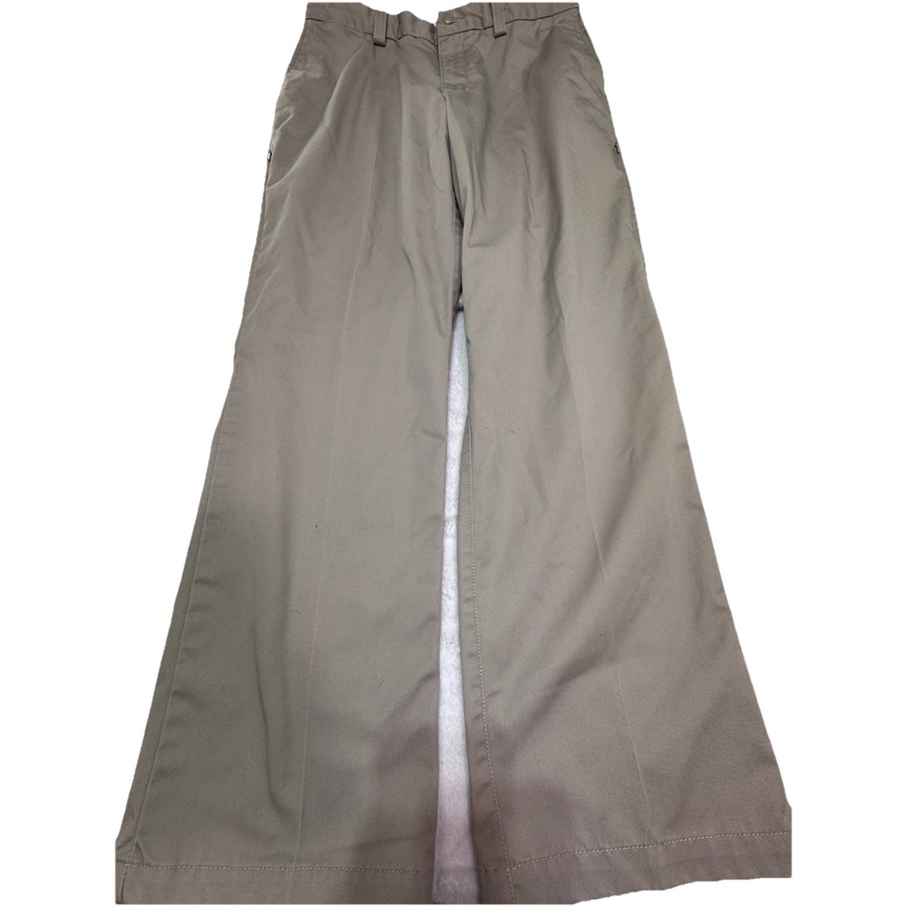 5.11 Tactical Series Pants Mens 32 W 34‎ L Measured Khaki Zippered Side Pockets